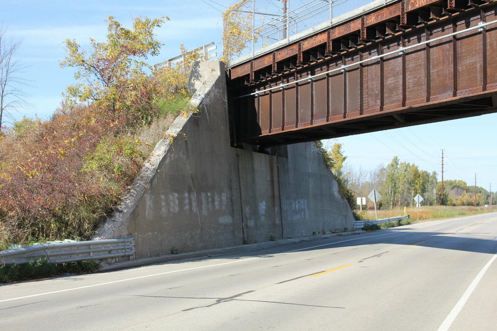 West abutment